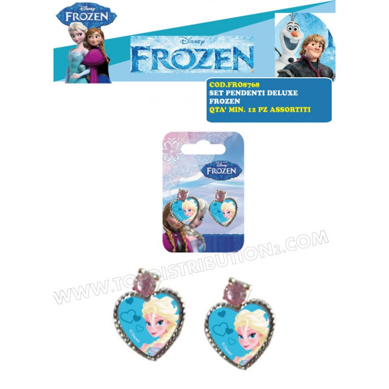 set bellezza frozen fascia capelli frozen orecchini frozen smalto frozen  unghie frozen trucchi frozen portagioie frozen accessor