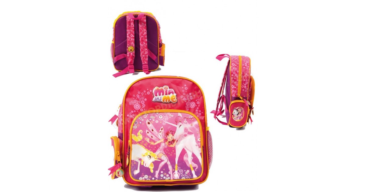 ZAINO DOPPIA ZIP  MIA AND ME
