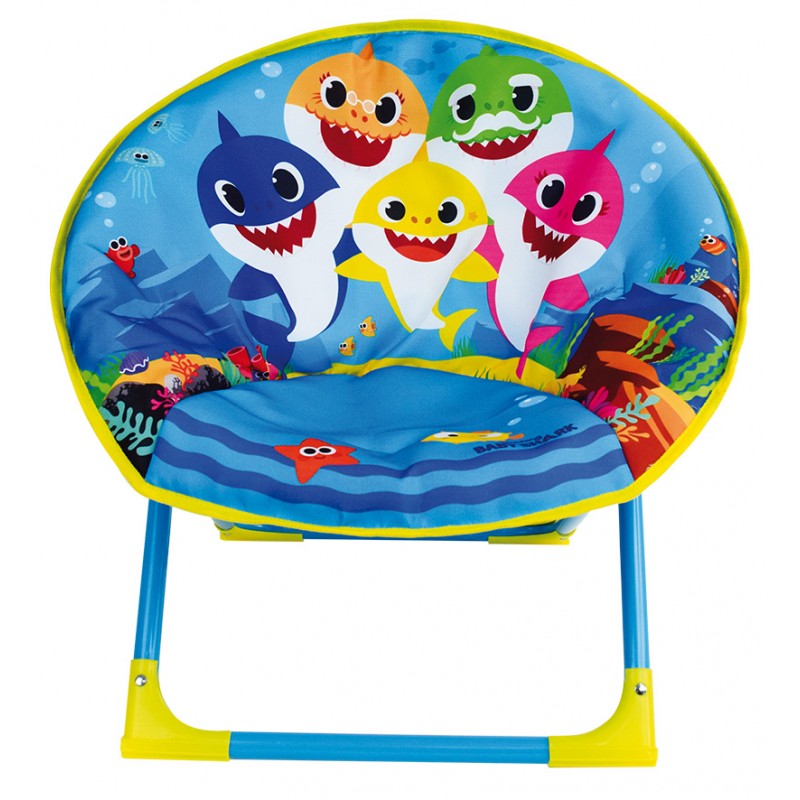 SHARK713377 SEDIA BABY SHARK ALLUMINIO PIEGHEVOLE MOON CHAIR