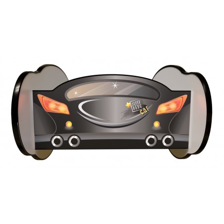 batman Letto bambino a forma di macchina con luci led