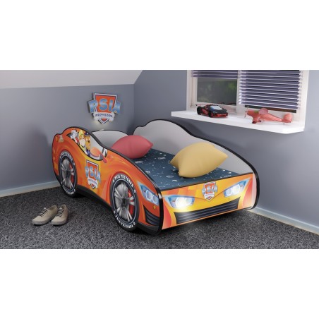 Letto a forma di macchina paw patrol