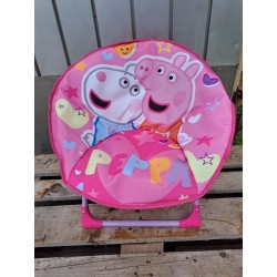 Tavolino e 2 sedie in legno di Peppa Pig per bambini