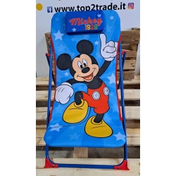 sedia sdraio topolino disney