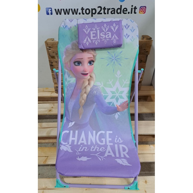 sedia sdraio frozen disney