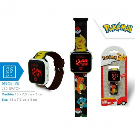 Orologio pokemon led digitale