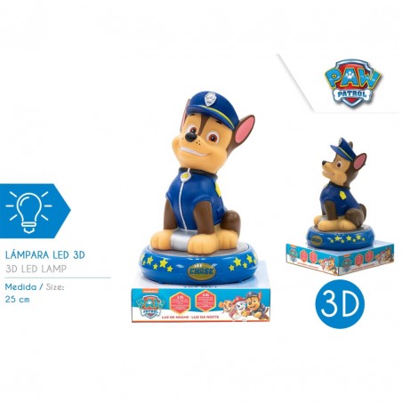 PW19761 Lampada 3d paw patrol