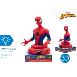 SP15910 Lampada 3d Spiderman