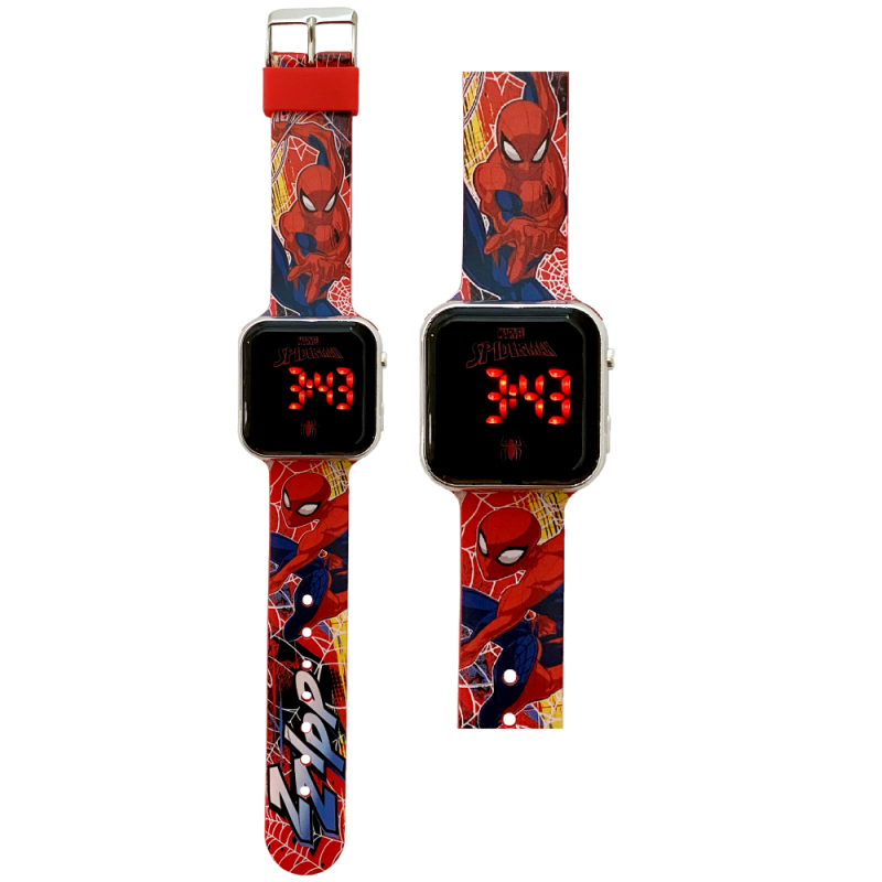 Orologio led digitale spiderman