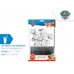 Paw patrol set da colorare