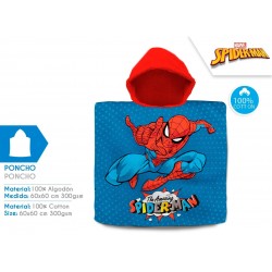 Spiderman poncho mare 60...