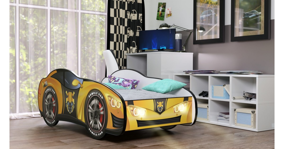 Letto transformers a forma di macchina robot tansformers