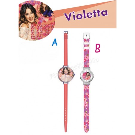 OROLOGIO DELUXE STRASS violetta