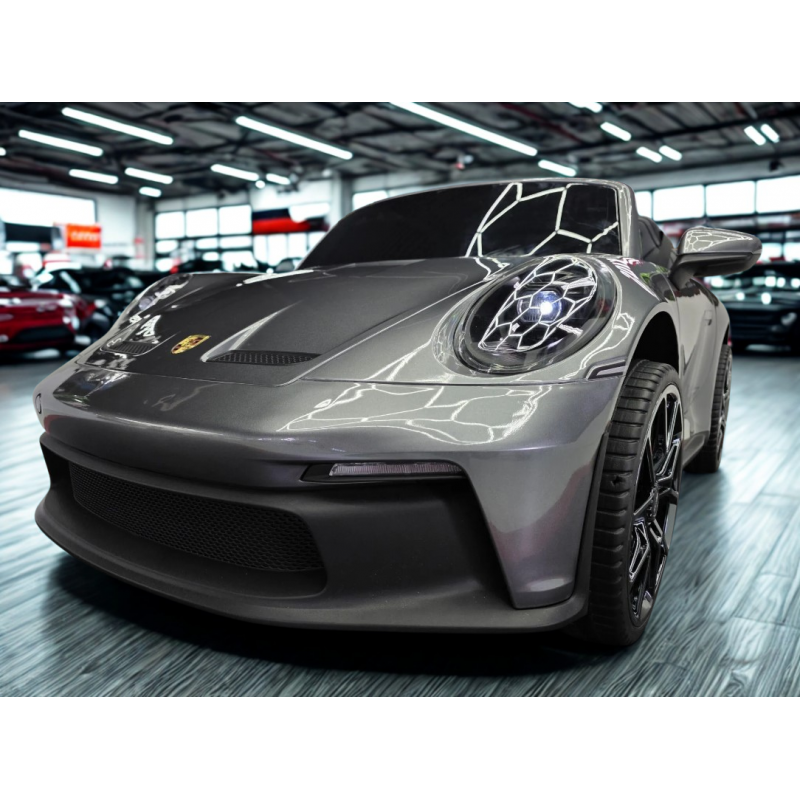 Auto elettrica bambini Porsche RUF 24V argento Auto elettrica bambini Porsche RUF 24V argento