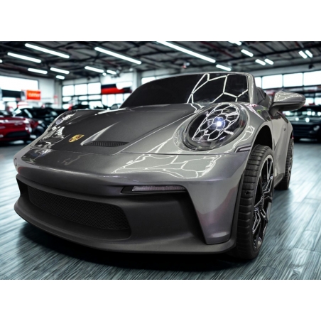 Auto elettrica bambini Porsche RUF 24V argento